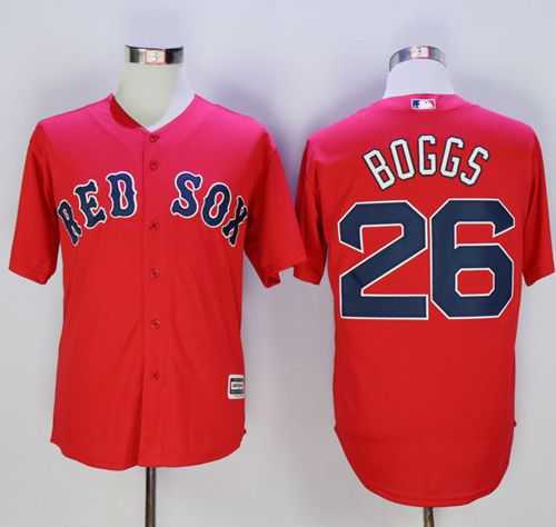 Boston Red Sox #26 Wade Boggs Red New Cool Base Stitched Baseball Jersey,We sell and wholesale Boston Red Sox #26 Wade Boggs Red New Cool Base Stitched Baseball Jersey on line form chian!